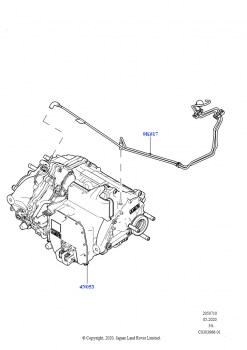 Задний электроприводной блок (Главный блок, 1.5L AJ20P3 Petrol High PHEV, Сборочный завод Хэйлвуд, Полный привод)