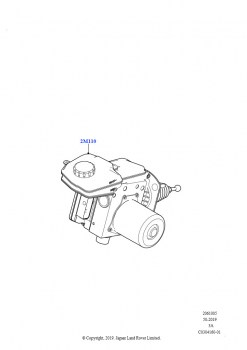 Насос тормозной системы и системы ABS (1.5L AJ20P3 Petrol High PHEV, Сборочный завод Хэйлвуд)