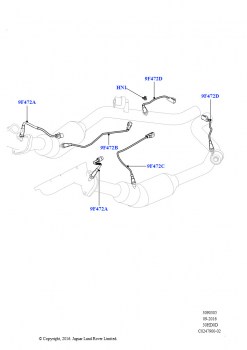 Система выпуска (Датчики системы выпуска, 3.0L DOHC GDI SC V6 БЕНЗИНОВЫЙ)