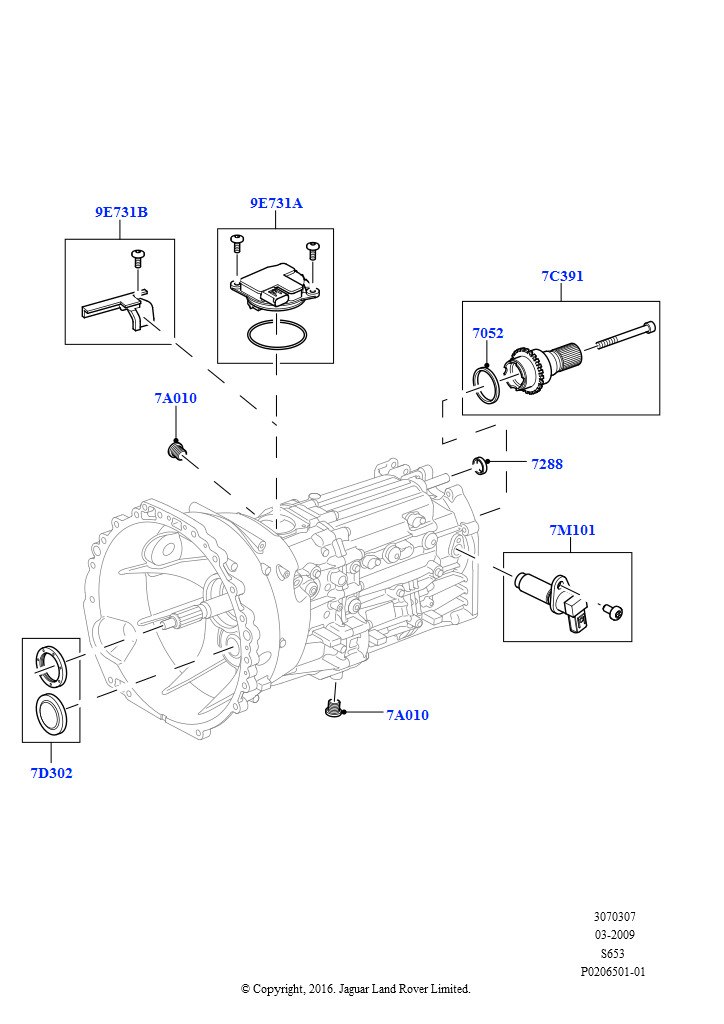 Элементы механической КПП (6-ступенч.механич. ZF S6-53)