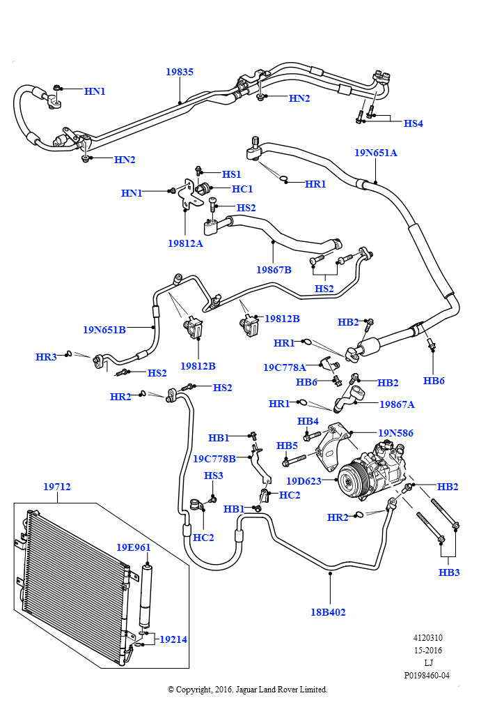 Конденс./компресс.сист.кондиц.возд. (3,6 л V8 32V DOHC EFi дизель Lion)