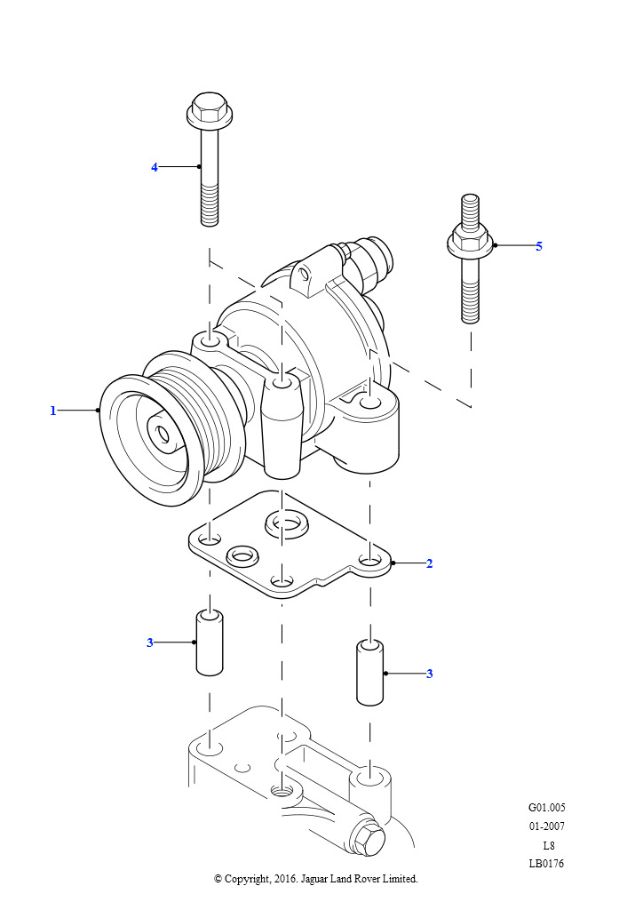Вакуумный насос (2.4L Duratorq-TDCi HPCR(140PS)-Puma)