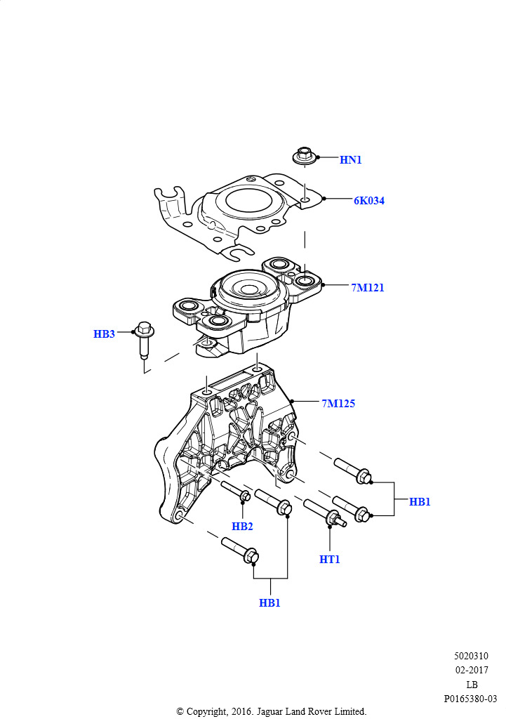Схема: Опора коробки передач (2.2L DOHC EFI TC DW12, 6-ступенч.мех.коробка пер., 2.2L CR DI 16V Дизельный, 6-ступенч.мех.коробка пер.)