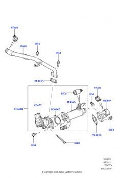 Рециркуляция отработавших газов (Lion дизель 2.7 V6 (140 кВт))