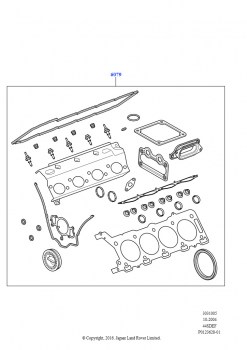 Комплект прокладок двигателя (AJ бензин 4.4 V8 EFI (220кВт))