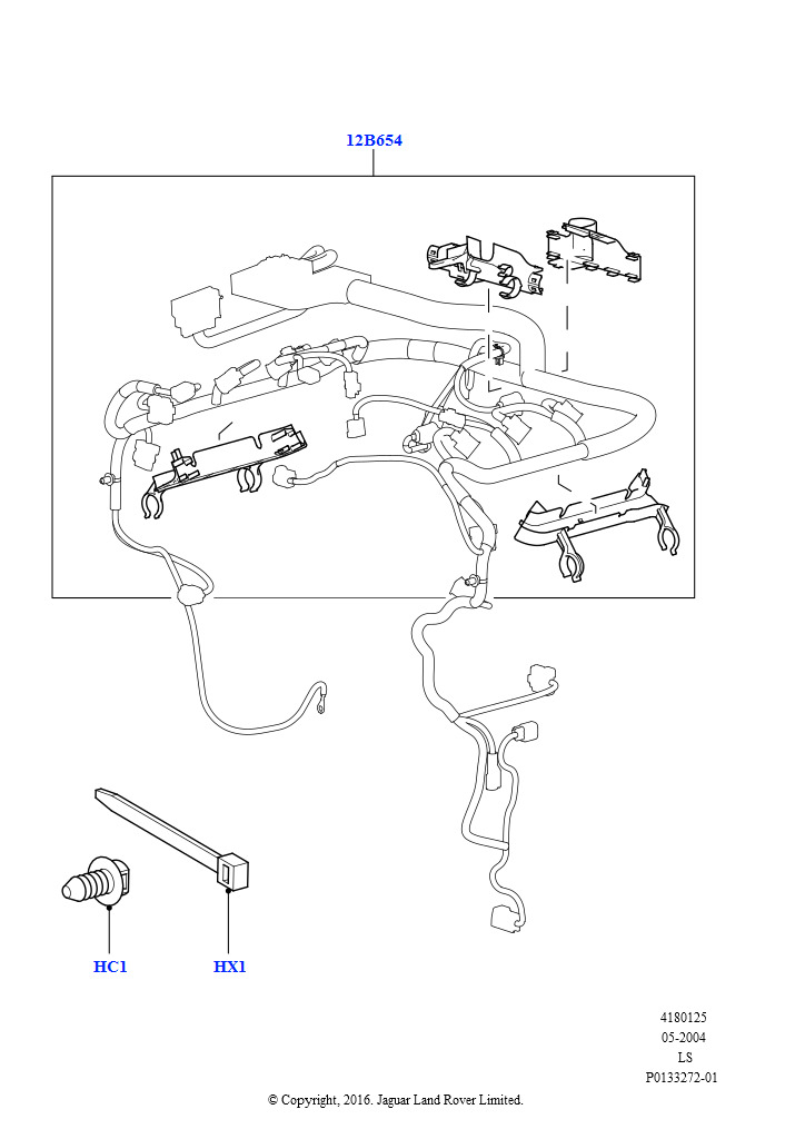 Зажимы электропроводки (Lion дизель 2.7 V6 (140 кВт))