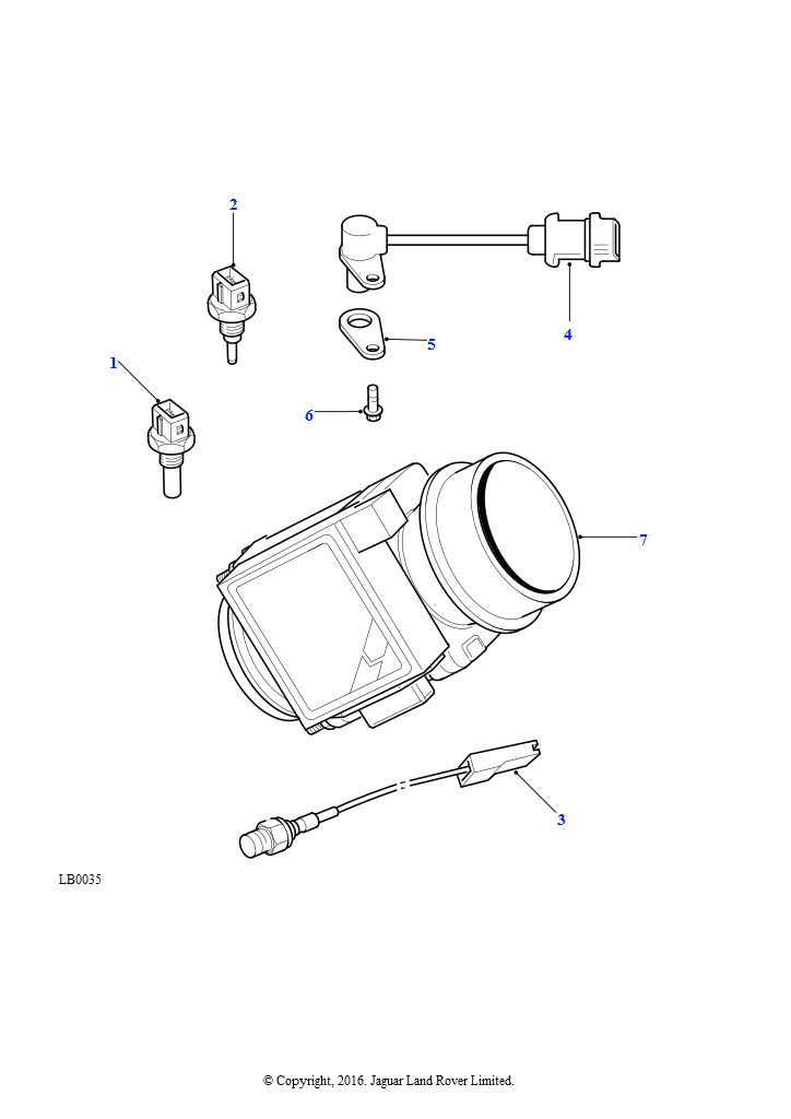 Схема: Датчики (2.0L I4 8V TCIE)