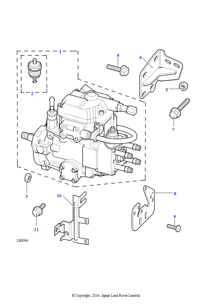 Схема: Топливный насос (2.0L I4 8V TCIE)