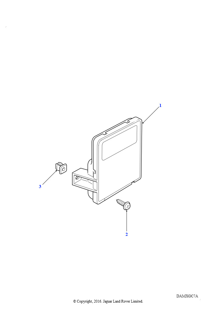 Схема: ECU-Front Door Outstations