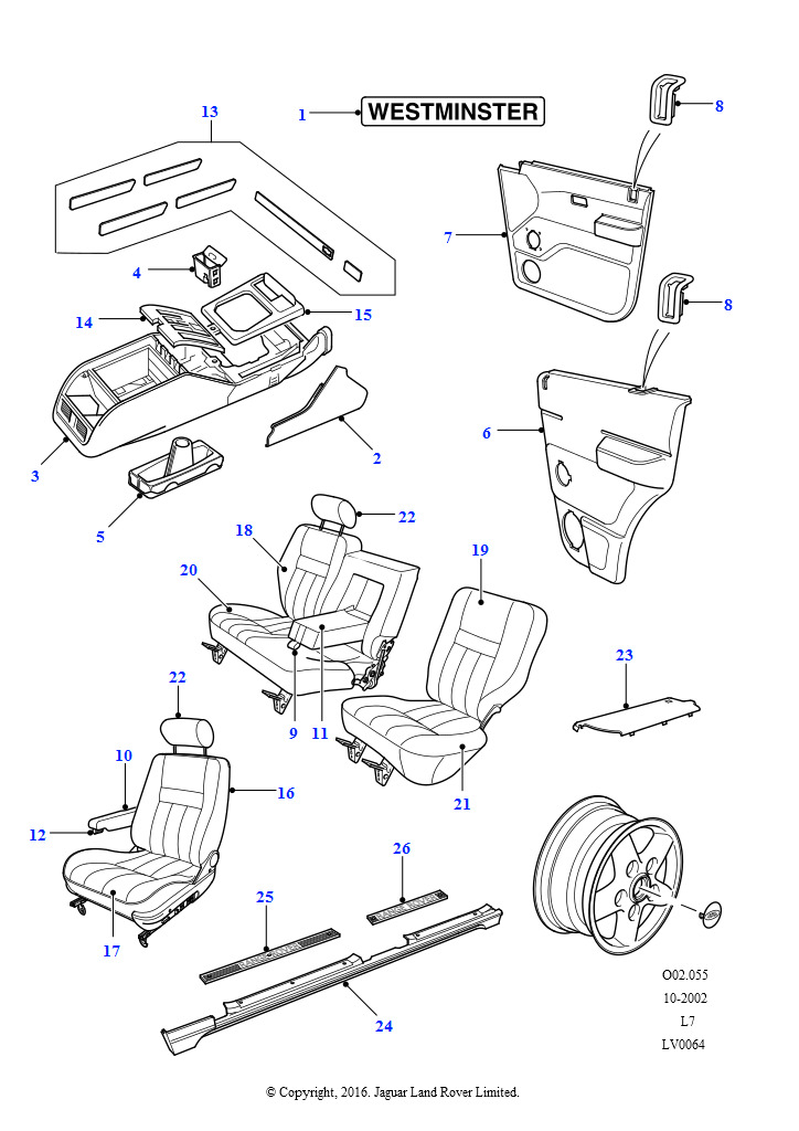 Westminster ((+)"GCC", Westminster, Westminster)