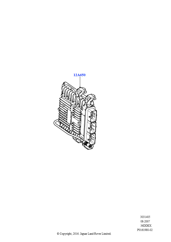 Модули и датчики двигателя (3,6 л V8 32V DOHC EFi дизель Lion)
