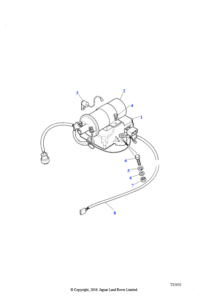 Катушка - горизонтальное крепление (Бензин V8 L/R EFI)