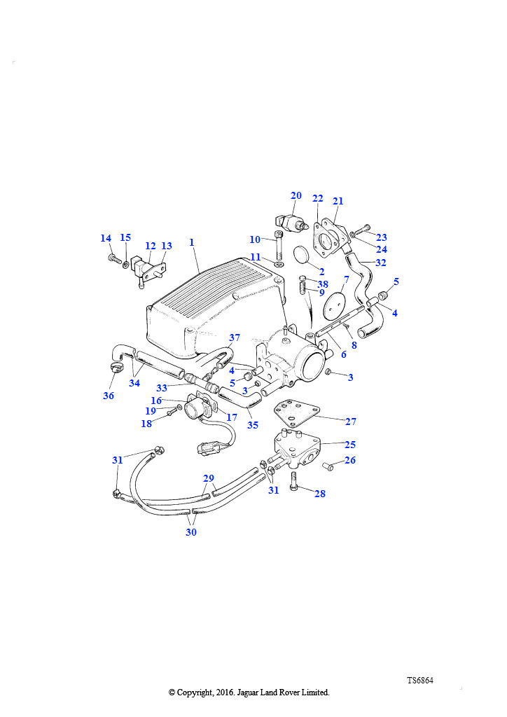 Накопительная камера (Бензин V8 L/R EFI)