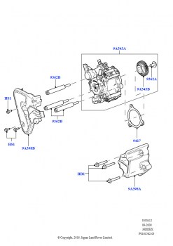 Топл.насос выс.давл.-дизель (3,6 л V8 32V DOHC EFi дизель Lion)