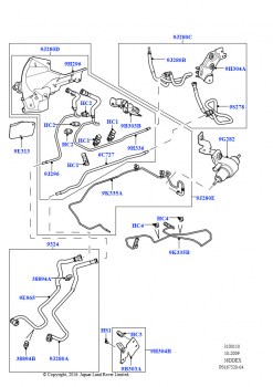 Топливные магистрали (3,6 л V8 32V DOHC EFi дизель Lion)