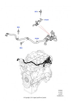 Трубопровод (2,0 л I4 High DOHC AJ200, бензин, 2,0 л I4 Mid DOHC AJ200, бензин)