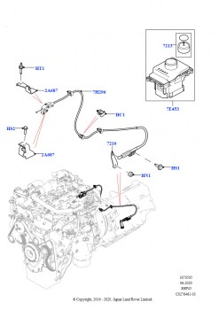 Перекл.пер.-Автомат.кор.пер. (2,0 л I4 DSL MID DOHC AJ200, 2.0L I4 DSL HIGH DOHC AJ200, 2,0 л I4 Mid DOHC AJ200, бензин, 2,0 л I4 High DOHC AJ200, бензин)
