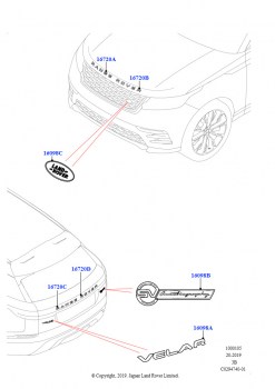 Паспортные таблички (5.0L P AJ133 DOHC CDA S/C Enhanced, Комплект Limited)