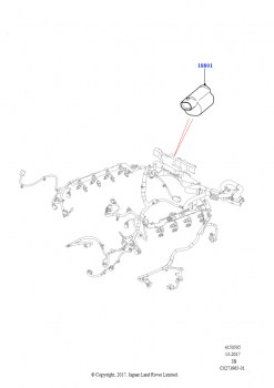 Подавление радиопомех (3.0L DOHC GDI SC V6 БЕНЗИНОВЫЙ)