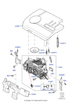 Впускной коллектор (1.5L AJ20P3 Petrol High PHEV, Сборочный завод Хэйлвуд)
