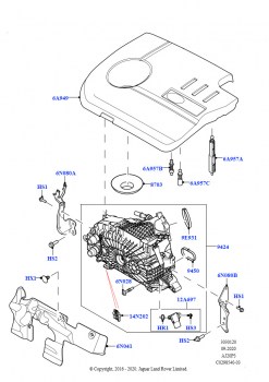 Впускной коллектор (1.5L AJ20P3 Petrol High, 8 Speed Automatic Trans 8G30, Изготовитель - Changsu (Китай))