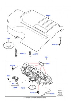 Впускной коллектор (2.0L AJ20P4 Petrol Mid NFE, Изготовитель - Changsu (Китай))