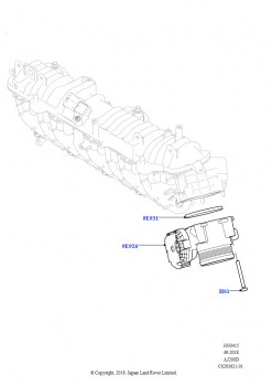 Корпус дроссельной заслонки (2.0L AJ20D4 Diesel LF NFE, Сборочный завод Хэйлвуд, 2.0L AJ20D4 Diesel High NFE, Сборочный завод Хэйлвуд, 2.0L AJ20D4 Diesel Mid NFE, Сборочный завод Х