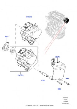 Топл.насос выс.давл.-дизель (2.2L CR DI 16V Дизельный, 2.2L DOHC EFI TC DW12)