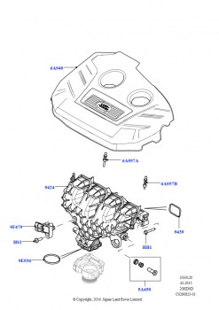 Впускной коллектор (2.0L 16V TIVCT T/C 240PS бензиновый, Изготовитель - Changsu (Китай))