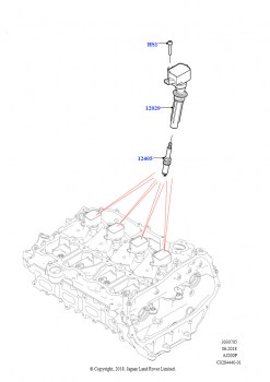 Катушка заж.и провода/свечи заж. (2,0 л I4 High DOHC AJ200, бензин, Изготовитель - Changsu (Китай), 2,0 л I4 Mid DOHC AJ200, бензин, Изготовитель - Changsu (Китай))