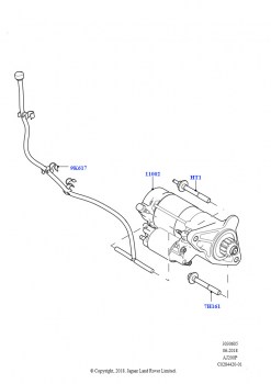 Стартер (2,0 л I4 High DOHC AJ200, бензин, Изготовитель - Changsu (Китай), 2,0 л I4 Mid DOHC AJ200, бензин, Изготовитель - Changsu (Китай))