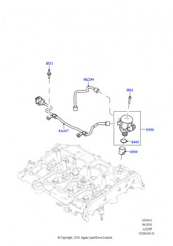 ТНВД, установл. на двигат. (2,0 л I4 High DOHC AJ200, бензин, Изготовитель - Changsu (Китай), 2,0 л I4 Mid DOHC AJ200, бензин, Изготовитель - Changsu (Китай))